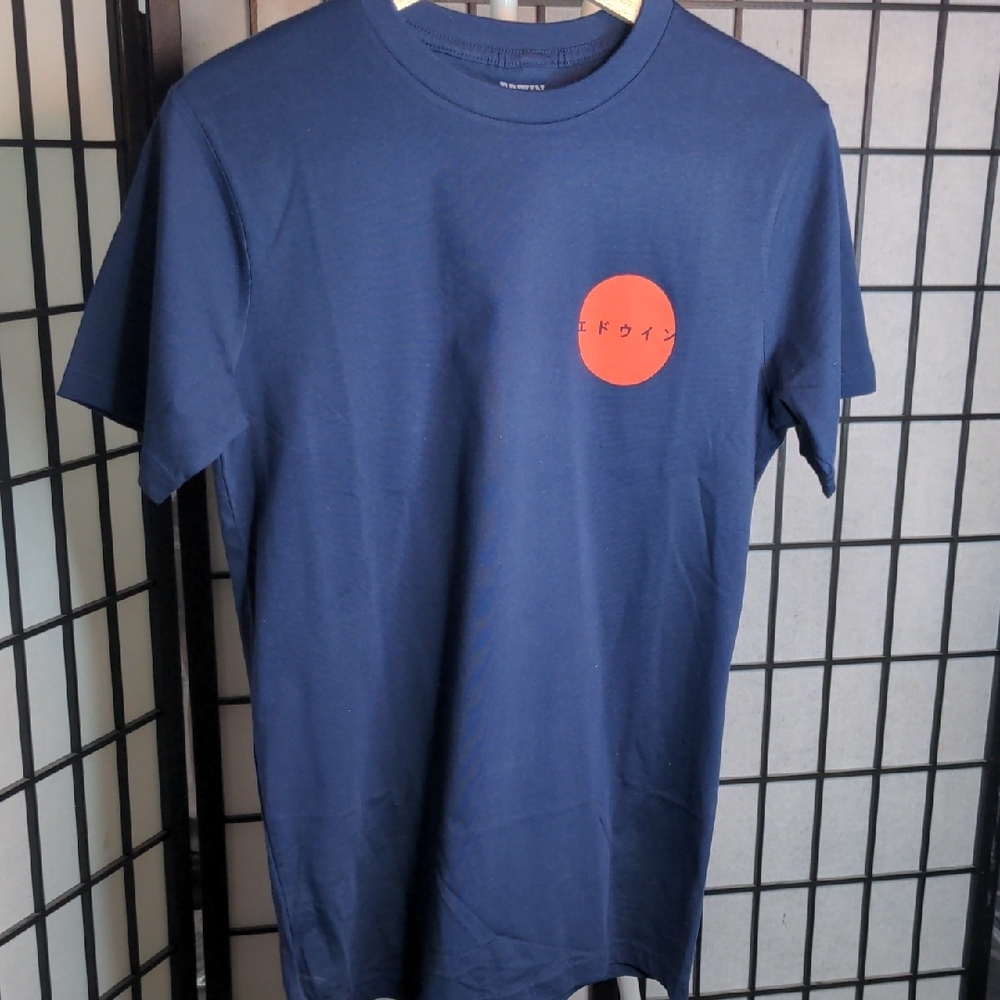 [NWOT] EDWIN Navy Blue Dragon Graphic T-Shirt